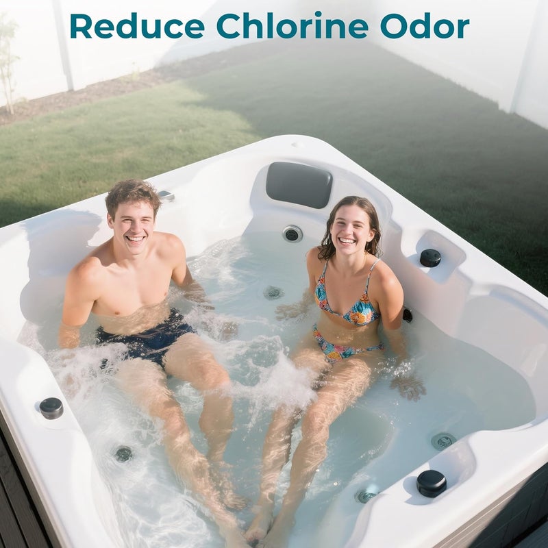 POOLACC 1.8LB Bromine Booster for Hot Tubs & Spas | Fast-Acting Sodium Bromide to Build Bromide Reserve | Compatible with Bromine Sanitizers | Bromine Tablets Companion | Reduce Chemical Use & Odor - Image 4